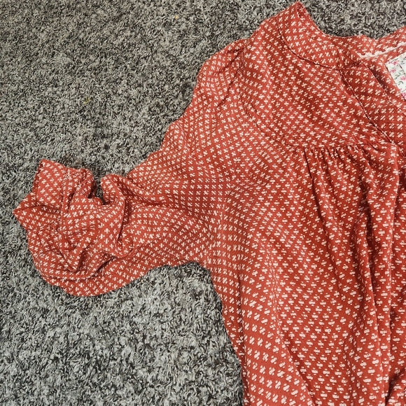 Holding Horses Pavin Long Sleeve Button Down Tunic Size Small - Picture 15 of 16